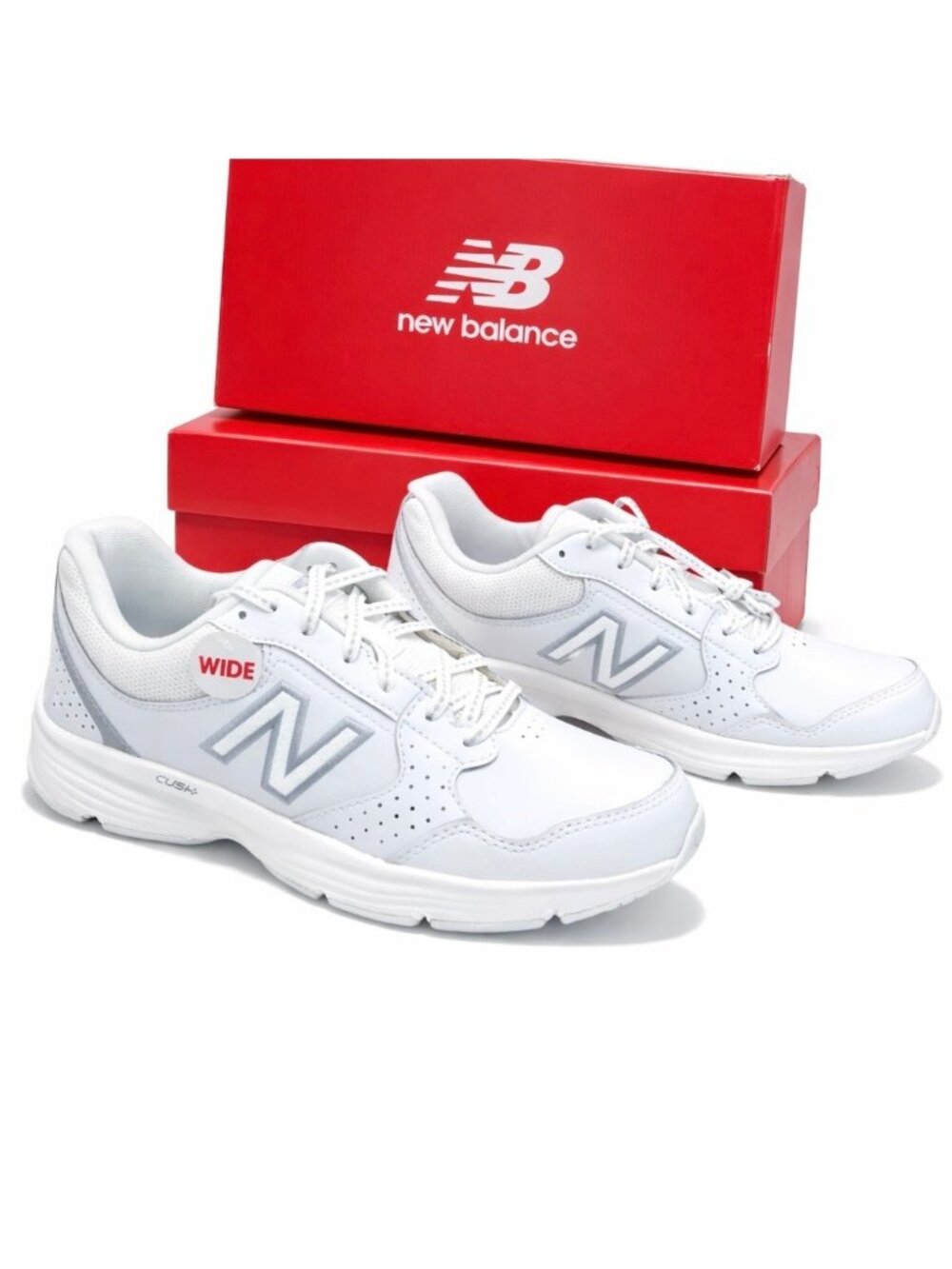 New Balance 411 Supportive Womens 8.5 Wide Walking Shoes Sneakers Lightweight